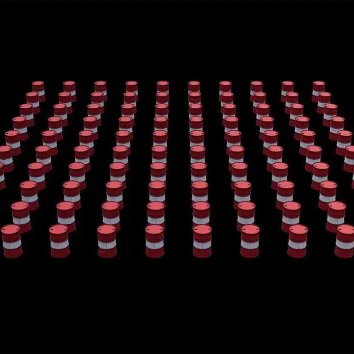 How much oil do we use? Logo